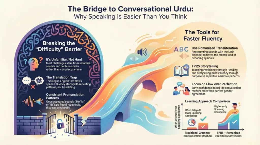 Is Urdu Hard to Speak How Romanised Transliteration Helps English Speakers