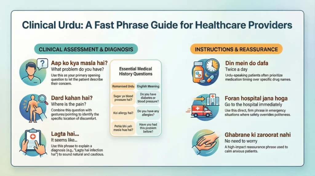 Learn Urdu for Doctors Speaking With Urdu-Speaking Patients
