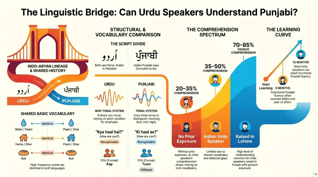 Can Urdu Speakers Understand Punjabi