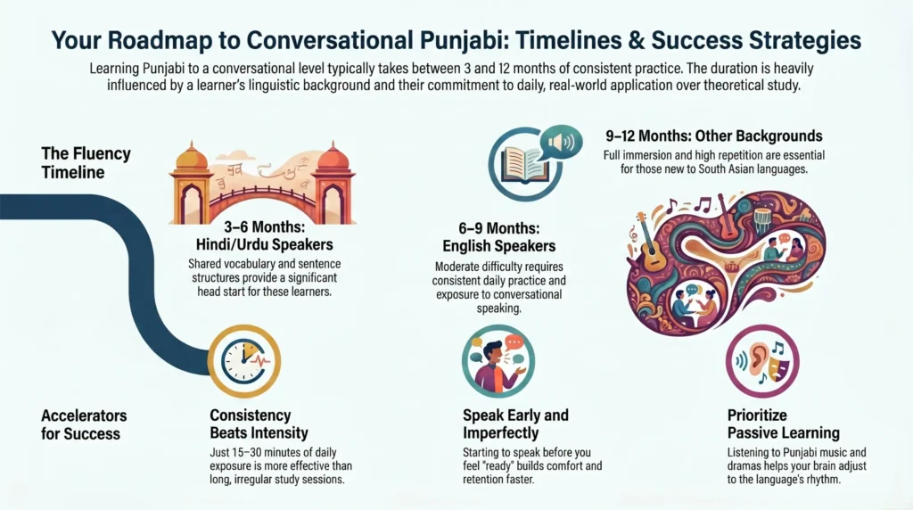 How Long Does It Take to Learn Punjabi to a Conversational Level