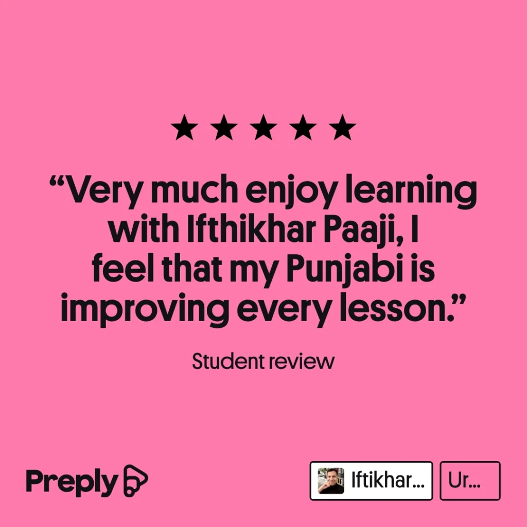 Preply student Review
