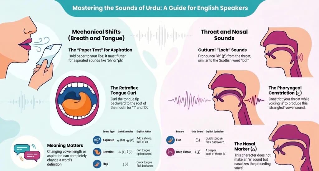 Urdu Pronunciation Guide for English Speakers