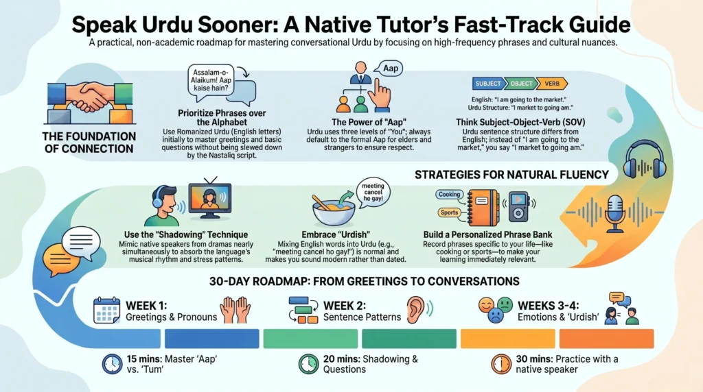 How to Learn Conversational Urdu Fast