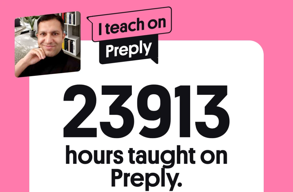 Iftikhar teaching hours on preply