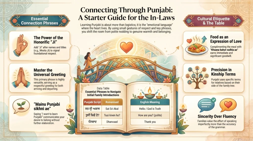 Learn Conversational Punjabi to Connect With Your Spouse's Family