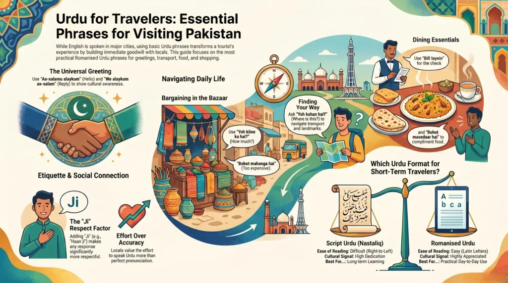 Urdu for Travel Essential Phrases for Visiting Pakistan